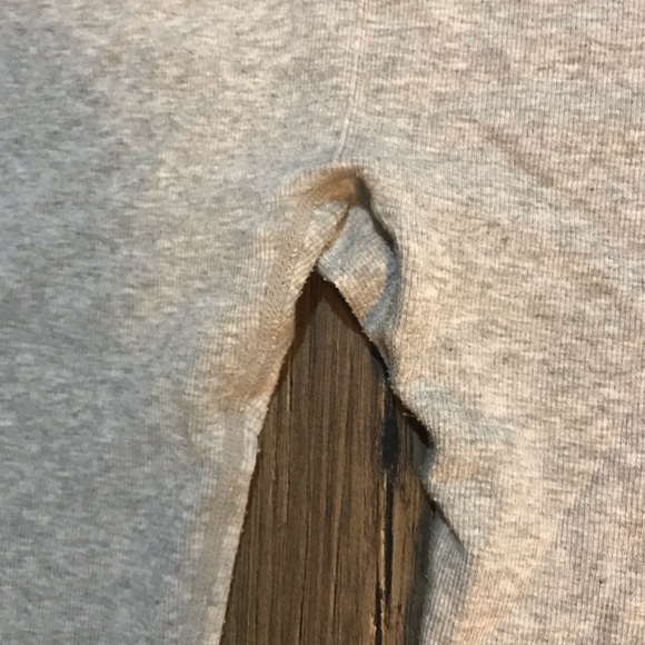 Fabletics Grey Ribbed Lleggings - Picture 4 of 4